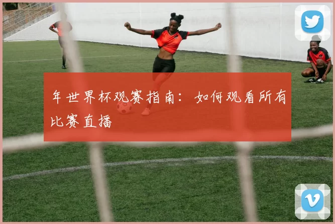 年世界杯观赛指南：如何观看所有比赛直播