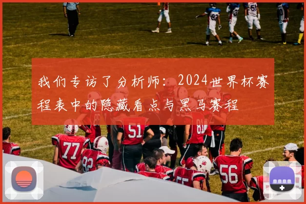 我们专访了分析师:2024世界杯赛程表中的隐藏看点与黑马赛程
