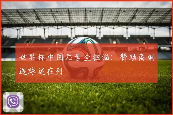 世界杯中国元素全扫描：赞助商制造球迷在列